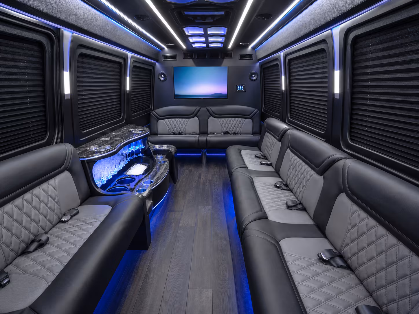 anaheim 28 passenger party bus