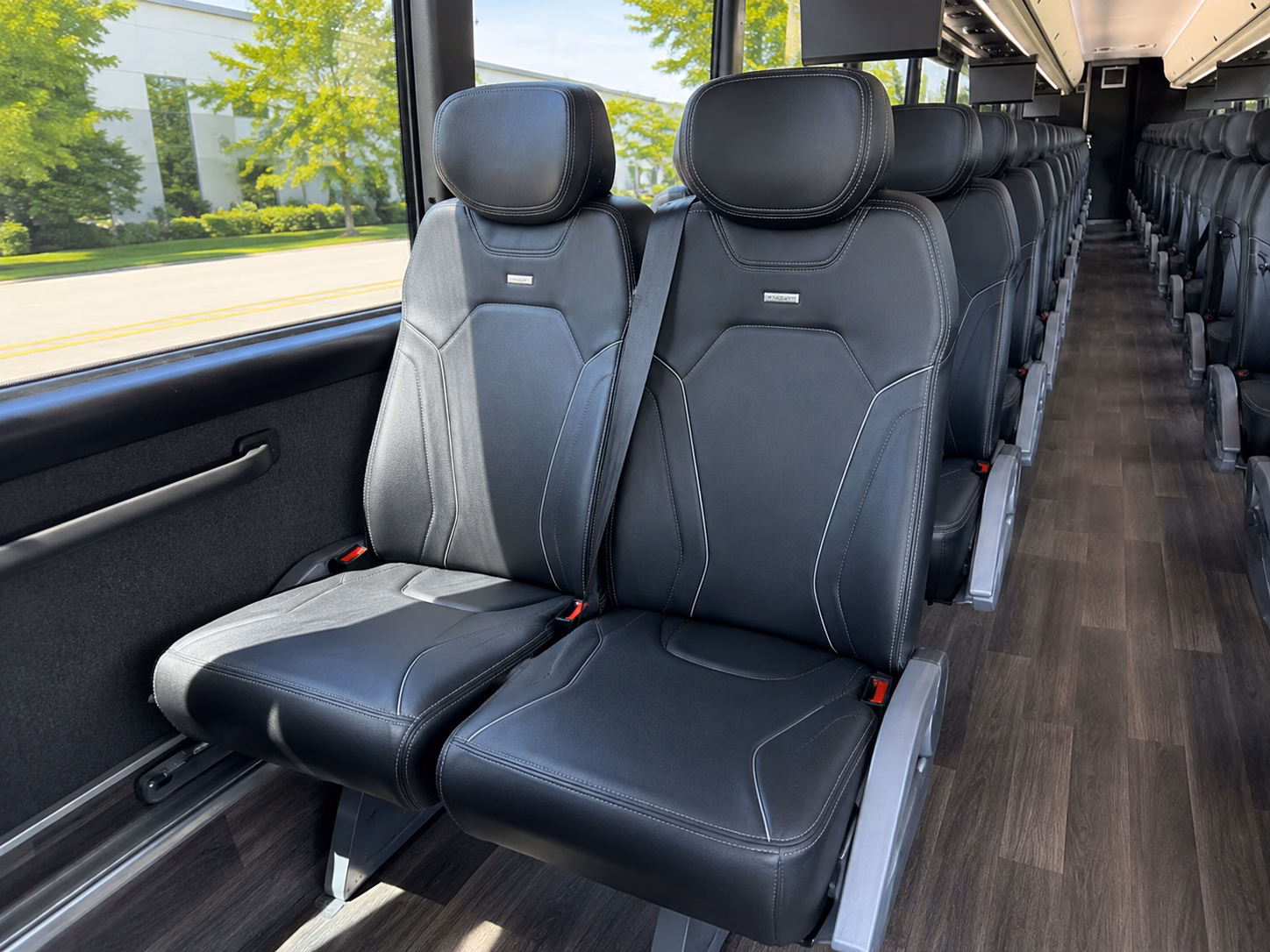 anaheim charter bus interior