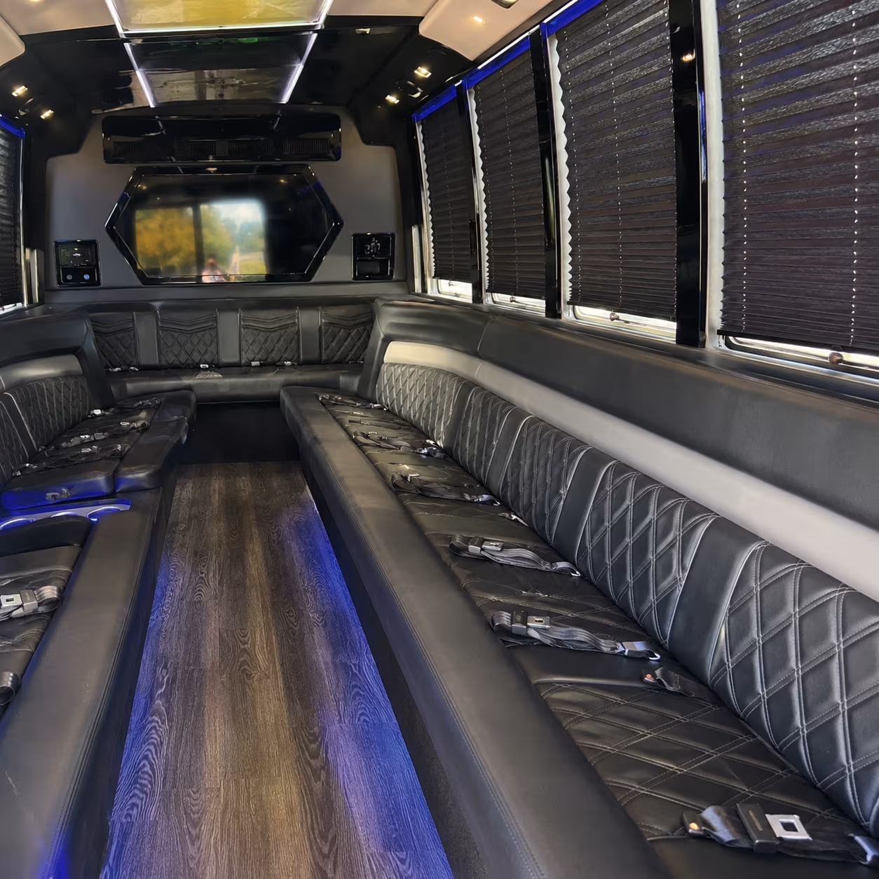 anaheim night out party bus rental