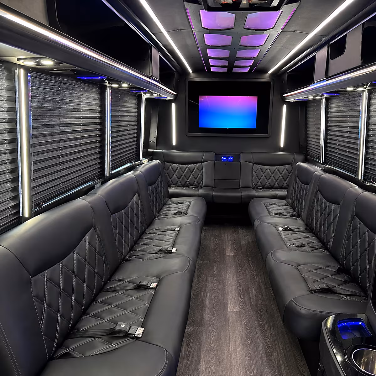 anaheim party bus rentals inside
