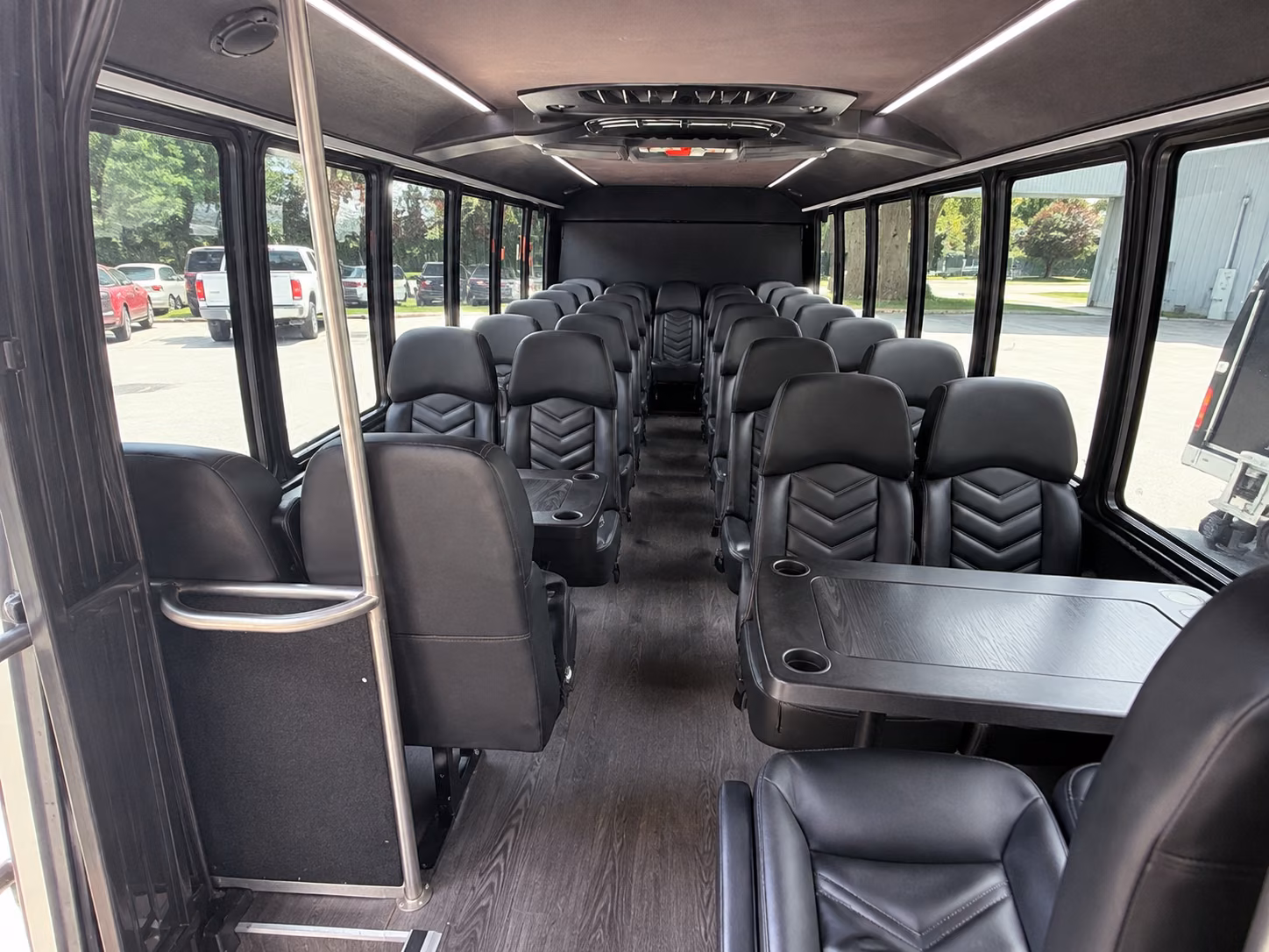 anaheim sporting event transportation onboard seating