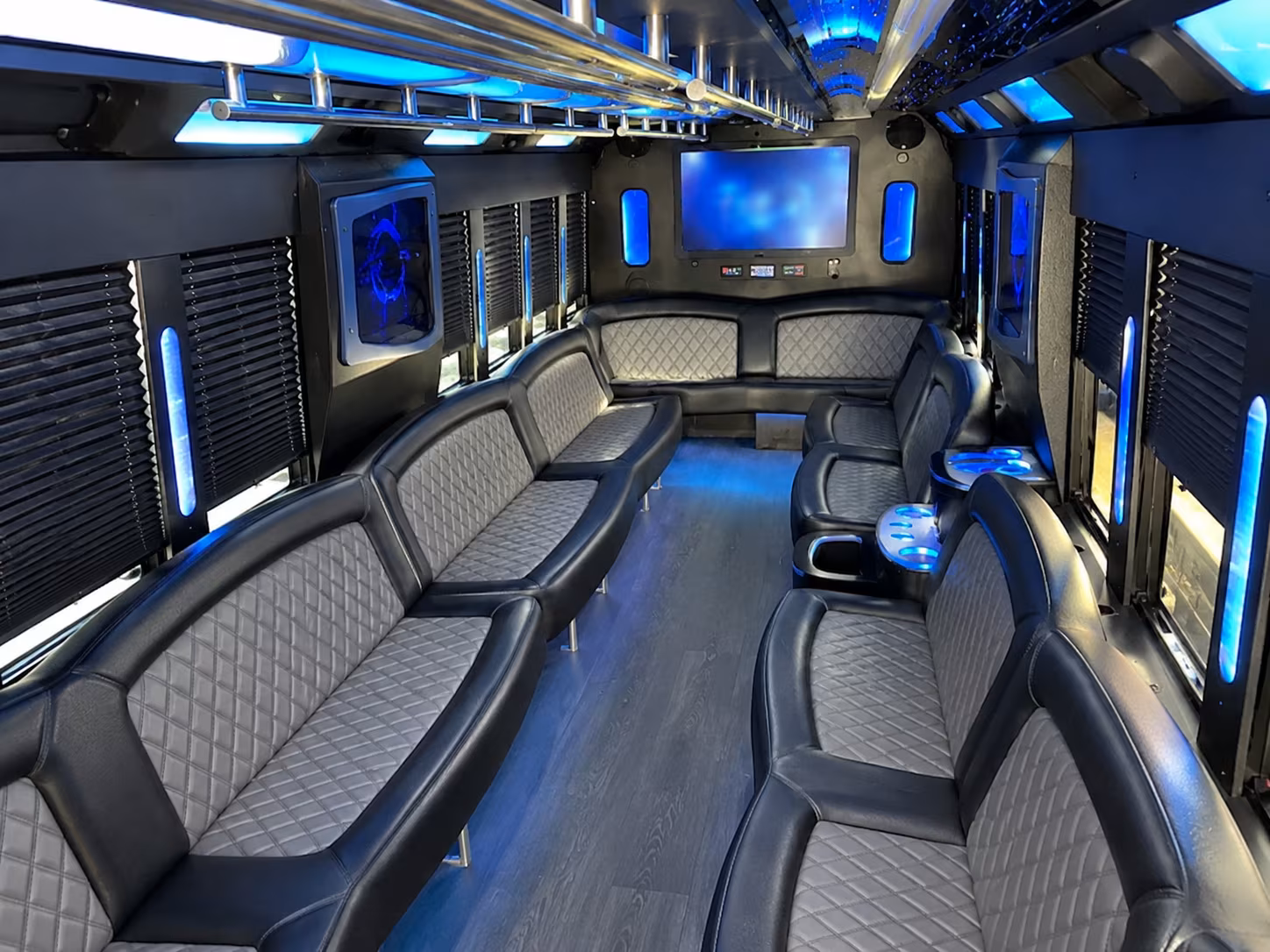 anaheim wedding party bus rental