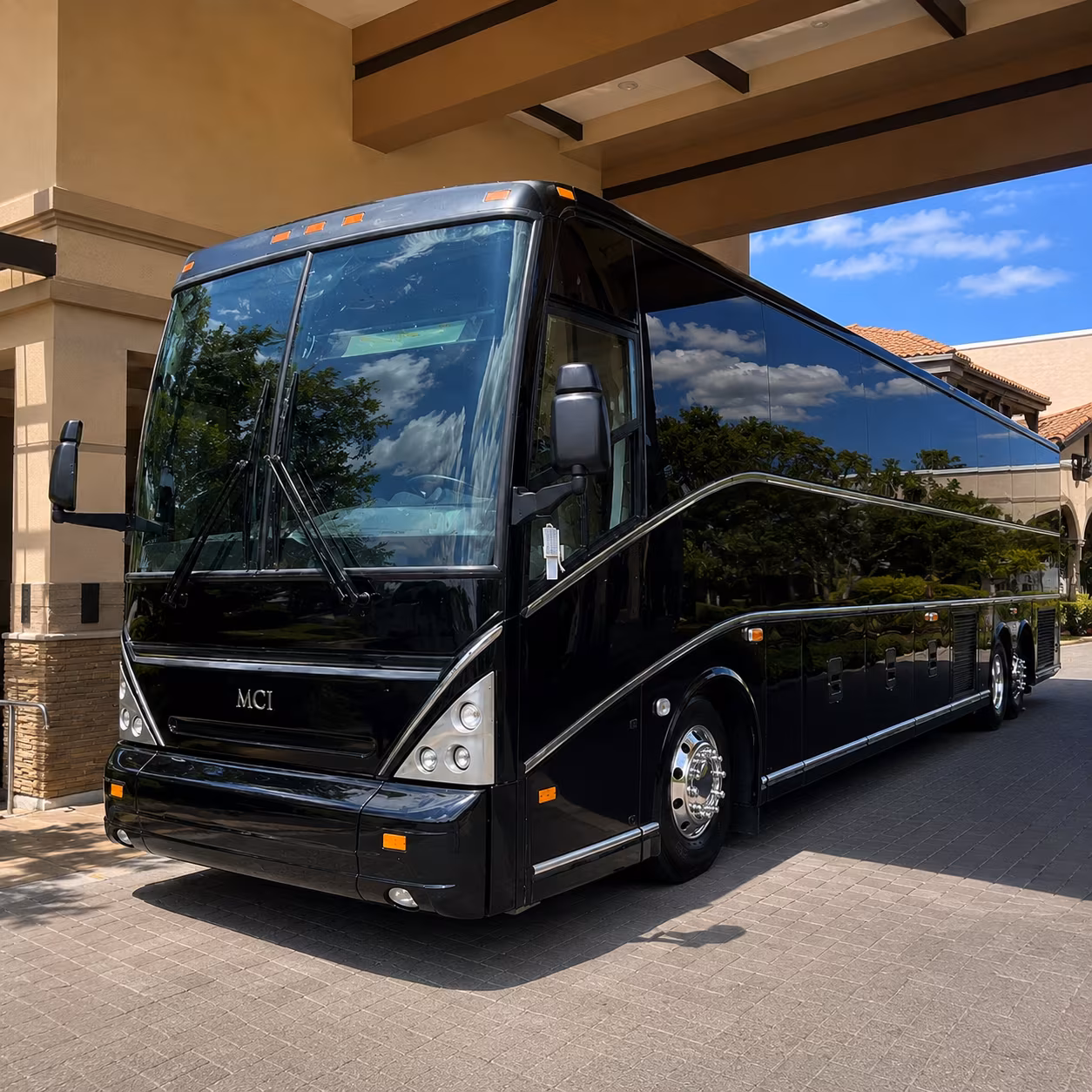 charter buses for servite high school and loara high school prom nights